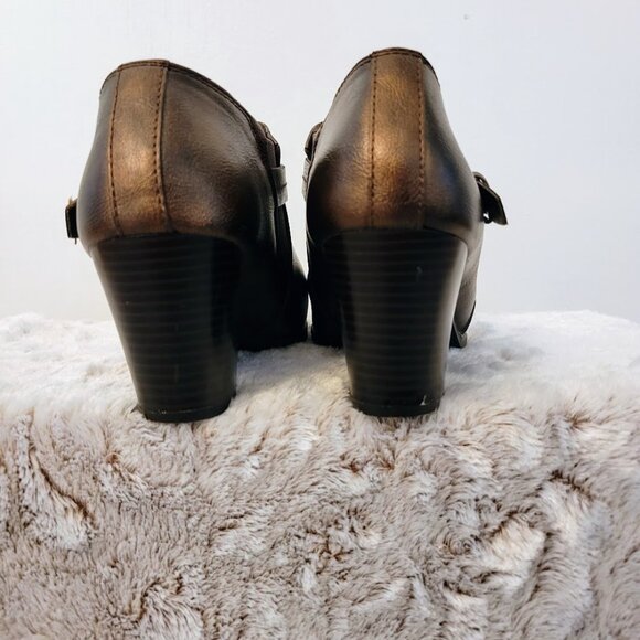 Canyon River Blues Bronze Ankle Boots Size 9M - Picture 5 of 8